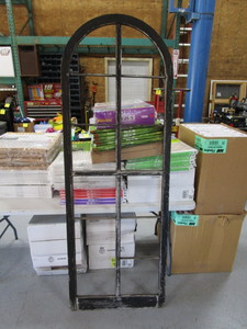 lot 201 image: Vintage Arched Window Frame