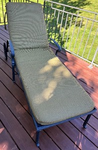 lot 21 image: HANAMINT Cast Aluminum Lounge Chair #2