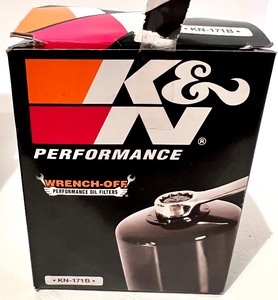 lot 264 image: SERVICE TODAY Shop or Man Cave Rug and NIB K&N Oil Filter