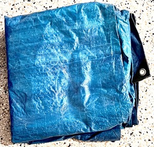 lot 274 image: Tarp it up 4 various sized Tarps