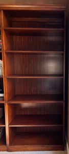 lot 42 image: HEKMAN Executive Modular Wood Bookcase #3
