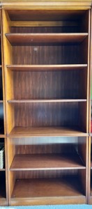 lot 41 image: HEKMAN Executive Modular Wood Bookcase #2