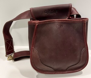 lot 148 image: ORVIS Leather Belt Bag