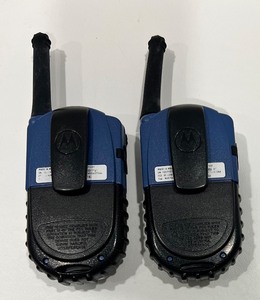 lot 155 image: TALK ABOUT Motorola Walkie Talkies