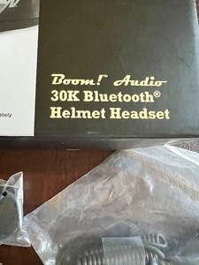lot 253A image: HARLEY DAVIDSON - BOOM Audio 30K Helmet Headset