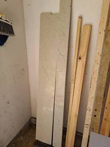 lot 1406 image: Lot of (2) Quartz Countertop Pieces