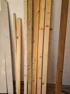 lot 1409 image: Lot of (5) Wood Boards 2x4x8