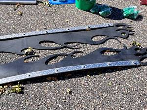 lot 1418 image: Custom Snowplow Deflectors