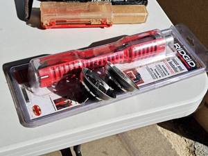 lot 1455 image: Ridgid Faucet and Sink Installer with (2) Sink Strainers
