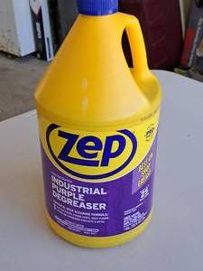 lot 1566 image: Lot of (1 Partial Bottle) Zep Purple Industrial 1-gallon Bottle Concentrated Degreaser