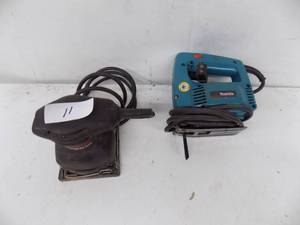 Palm Sander  Makita Jigsaw