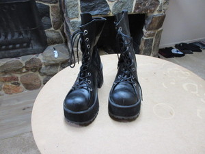 lot 110 image: STAGE WORN BOOTS