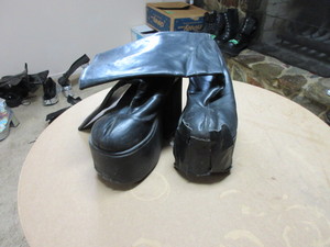 lot 111 image: STAGE WORN BOOTS