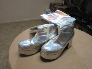 lot 115 image: STAGE WORN BOOTS