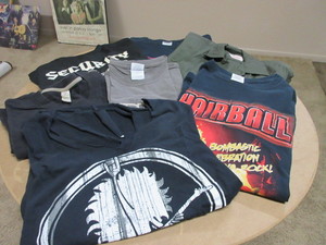 lot 128 image: FREAKYS HAIRBALL T-SHIRT COLLECTION