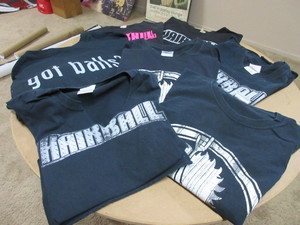 lot 129 image: FREAKYS HAIRBALL T-SHIRT COLLECTION