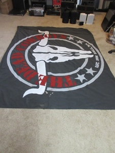 lot 156 image: ACTUAL SHOW BANNER FOR THE DEAD COWBOYS