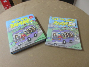 lot 164 image: AUTOGRAPHED COPY OF ON THE ROAD WITH THE RAMONES