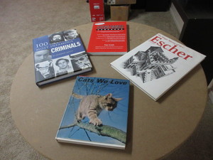 lot 167 image: MISC. COFFEE TABLE BOOKS OWNED BY FREAKY