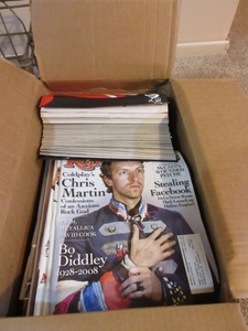 lot 171 image: VINTAGE ROLLING STONE MAGAZINES
