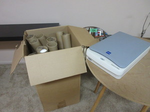 lot 185 image: SCANNER AND MAILING TOOLS