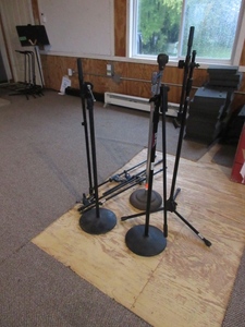 lot 229 image: BOOM MICROPHONE STANDS