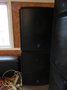 lot 236 image: YORKVILLE ELITE PASSIVE SUBWOOFERS