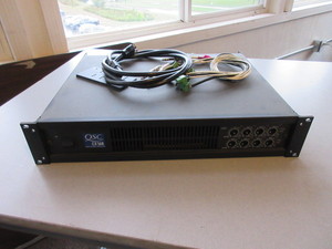 lot 253 image: QSC 8 CHANNEL POWER AMPLIFIER