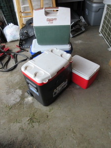 lot 268 image: ASSORTED COOLERS