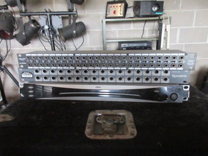 lot 311 image: PATCH PANELS AND GUITAR TUNER