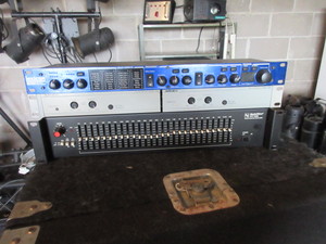 lot 313 image: SOUND EFFECT UNIT, DUAL AUDIO INTERFACE AND AN EQUALIZER
