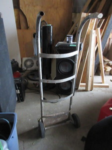 lot 323 image: 2 WHEEL HAND CART