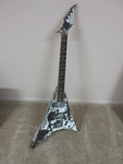 FLYING V GUITAR BODY