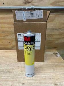 lot 74 image: 3M Case of 5 Tubes of- Scotch-Weld PUR Adhesive EZ250120, Off-White, 110 Gallon Cartidges