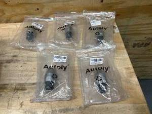 lot 81 image: Lot of 5- Bolt and Stud Extractor Tool, Grips and Removes 14-Inch to 12-Inch Studs - Ideal for Broken, Rounded Off, Painted Over, and Rusted Tight Bolts
