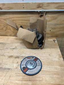 lot 82 image: CGW Lot of 10-  7 Cutting Wheels- MetalSteel