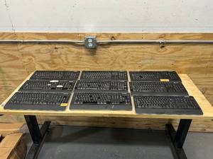 lot 90 image: Lot of 9 Computer Keyboards
