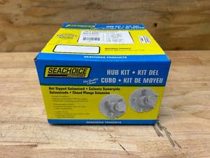 lot 46 image: SEACHOICE 53101 1750 lbs 5 Stud Galvanized Pre-Greased Wheel Hub Kit