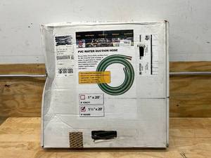 lot 59 image: JGB Enterprises Water Pump Suction Hose  1 12in. x 20ft
