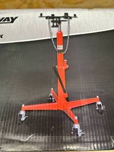 lot 104 image: Strongway Transmission Jack  1000-Lb. Capacity