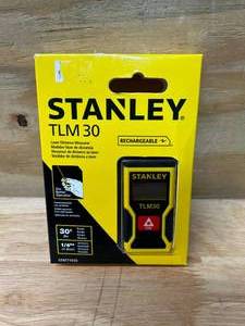 lot 127 image: STANLEY TLM 30 Rechargeable Laser Distance Measurer