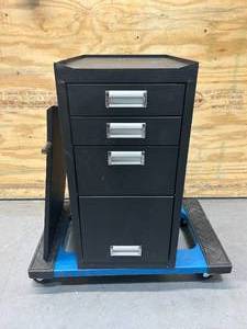 lot 140 image: KLUTCH Deluxe 3-Drawer Welding Cabinet with Enclosed Storage  35 34in.L x 19 34in.W x 33 34n.H