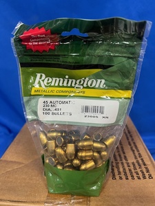 17,000 Remington 45 ACP 230 MC DIA. 451 Reloading Bullets