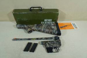 lot 23 image: Henry US Survival AR-7 Takedown .22 LR Semi-Auto Rifle - Mossy Oak Camo