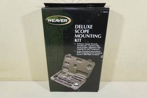 lot 38 image: Weaver Deluxe Scope Mounting Kit