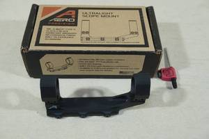 lot 40 image: Aero Precision Ultralight Scope Mount - 1, Standard Relief, Black