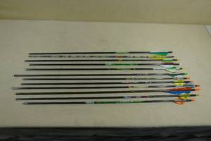 lot 61 image: Assorted Carbon Arrows