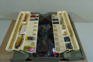 lot 165 image: Coast to Coast Tackle Box with Assorted Tackle