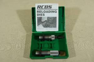 lot 169 image: RCBS 7.65 x 53mm Belgium Mauser Reloading Die Set