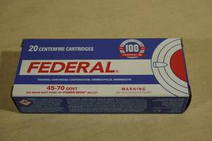 lot 183 image: 20 Federal 45-70 GOVT 300 Gr SP HP Ammo